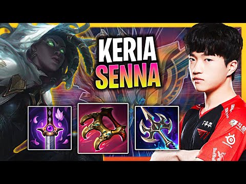LEARN HOW TO PLAY SENNA SUPPORT LIKE A PRO! | T1 Keria Plays Senna Support vs Maokai!  Season 2024