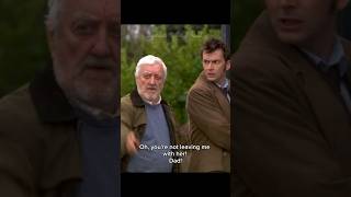 "You're Not Leaving Me With Her!" | Doctor Who #doctorwho #shorts #davidtennant #bernardcribbins