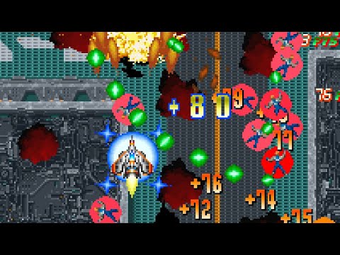 Dangun Feveron (Arcade) Playthrough longplay video game