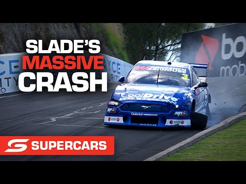 Slade's goosebumps inducing crash! UNFILTERED. ALL ANGLES. - Repco Mt Panorama 500 | Supercars