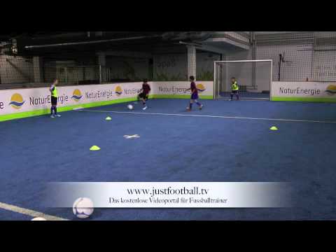 Fussballtraining: Zweikampfduell #3 - Spielform - Taktik