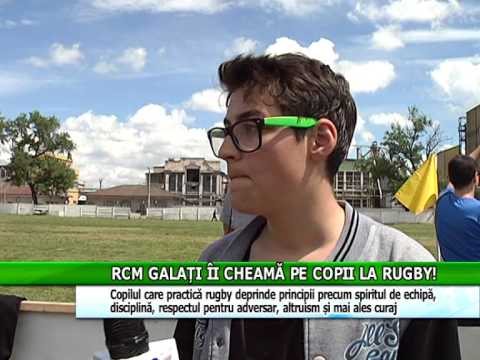 RCM Galați, îi cheamă pe copii la rugby!