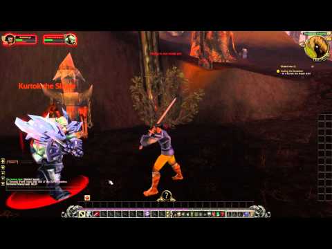 Killing the orc leader