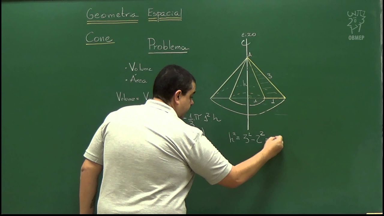 Problema: Volume de um Sólido de Revolução - Aula 35