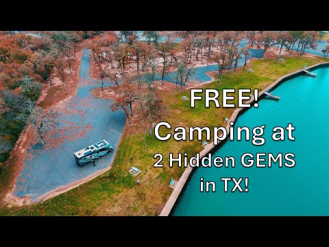 Dispersed Camping at 2 Hidden gems in Texas 4K