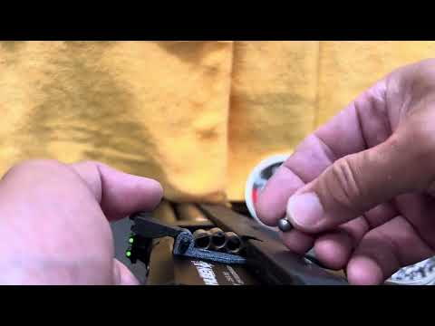 Huben K1 - how to seat pellets