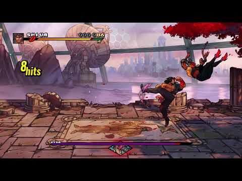 Streets of Rage 4: Shiva Combos [Shiva 4 skin mod]