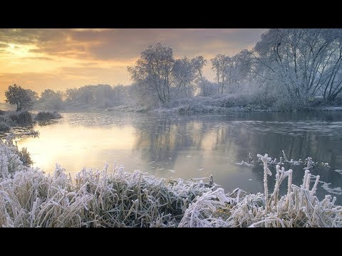 Peaceful Mountain Snow Ambient Film 1HR 4K UHD with Real Sounds