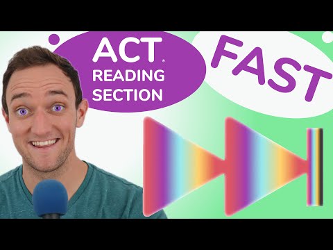 Act Reading Strategies for Slow readers | How to Skim | ACT Reading 2021