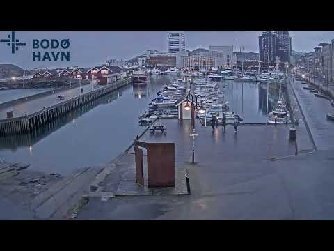 Norway - Bodø Havn Timelapse 16.12.2025