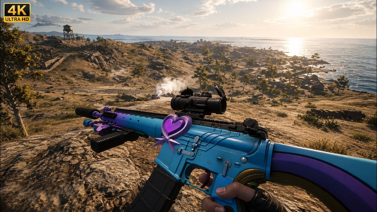 PUBG PC en KARAKIN con MK12 BRO... Este mapa TIENE MUCHA ACCION 🥰