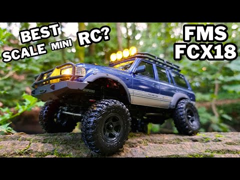 Thumbnail for Scale & Performance - FMS FCX18 Toyota LC80 Review by Toyota, Land Rover, Car, Truck