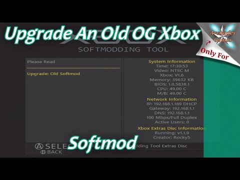 How To Upgrade An Old OG Xbox Softmod To The Latest Rocky5 Variant