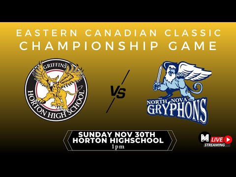 Horton vs North Nova Championship Finals - Canadian Classic Tournament Nov 30th 2025 girls