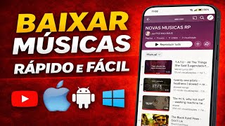 COMO BAIXAR MÚSICA DO YOUTUBE PELO CELULAR ANDROID E IOS 2026