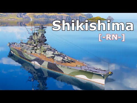 World of WarShips Shikishima - 4 Kills 373K Damage
