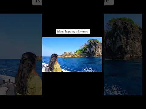 Island hoppin in Andaman | South Button Island #islandhopping #shorts #andaman