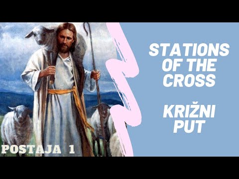 14 Stations of the Cross: Station 1 (Križni Put: Postaja 1) | Canadian Croatian Choral Society