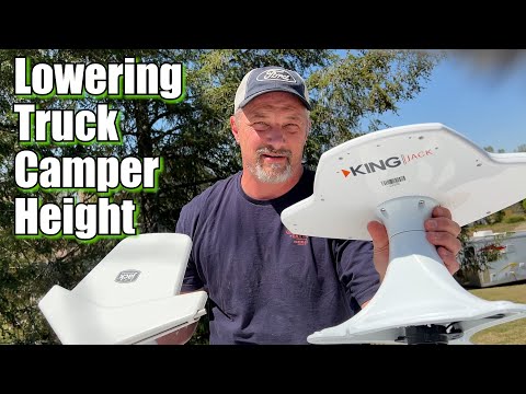 RV King Jack Antenna & Snap Pad Upgrades / Truck Camper Life