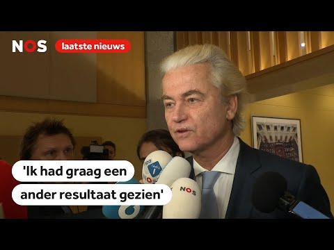 Wilders (PVV) responds to exit polls