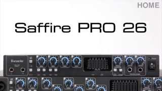 Video thumbnail for Focusrite Saffire PRO 26 Firewire/Thunderbolt Audio Interface Overview | Full Compass by Full Compass