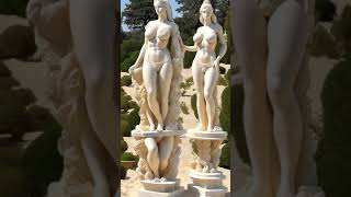 Art: beautiful plaster statue