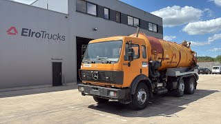 Maşină pentru vidanjări Mercedes-Benz SK 2426 (15000 L / VACUUM / BIG AXLE / MANUAL GEARBOX / TOP COND de vânzare - Imagine 4 | Autoline RO Maşină pentru vidanjări Mercedes-Benz SK 2426 (15000 L / VACUUM / BIG AXLE / MANUAL GEARBOX / TOP COND | Imagine 4 - Autoline