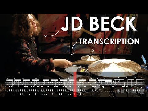 JD Beck Drum Transcription from 'vfJams with JD Beck & DOMi'