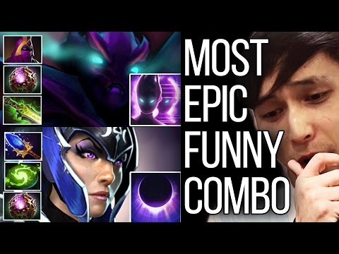 WTF PUB COMBO! Luna Refresher Ult on Spectre | Global Combo by SingSing Dota 2 7.06