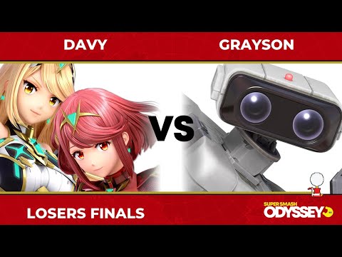 SSO 90 - Losers Finals - UTA | Davy (Pyra Mythra, Steve) VS FRKS | Grayson (ROB) - SSBU Ultimate