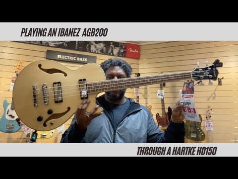 Обзор полуакустической бас-гитары Ibanez AGB200