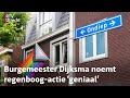 Huizen met Pride-vlag werden bekogeld met eieren, nu hangt de hele straat vol | RTV Utrecht