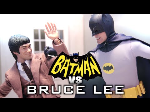 Batman VS Bruce Lee ( Stop Motion ) *HD*