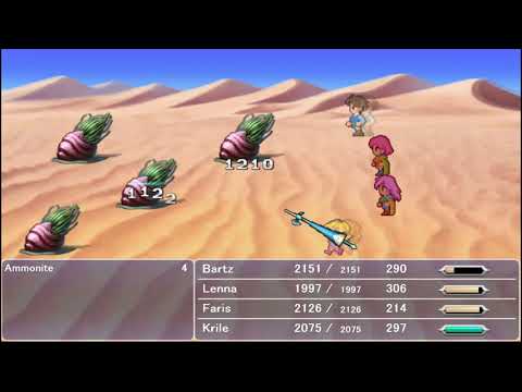 Final Fantasy V (PC) Part 59 - The Phoenix Tower Part 2 and encountering Bahamut at North Mountain
