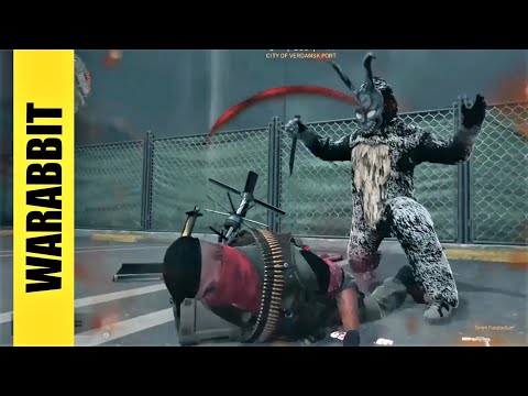 WARZONE FINISHING MOVES WITH THE RABBIT. DONNIE DARKO BUNDLE
