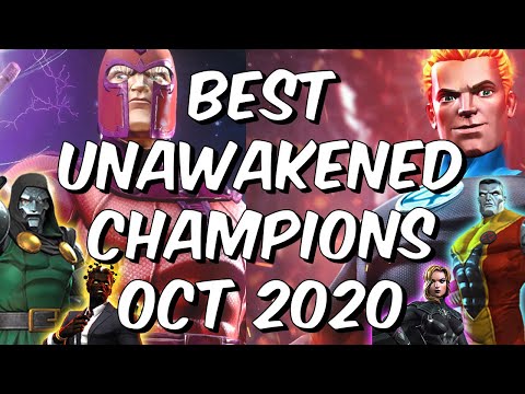 Best UNAWAKENED Champions Ranked October 2020 - Seatin's Tier List - Marvel Contest of Champions
