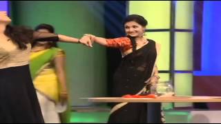 Cute Saranya Mohan First Time Navel Show