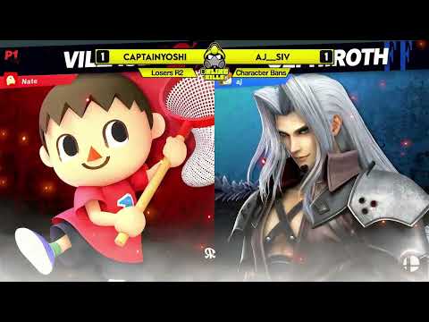 CaptainYoshi vs aj__siv - Online Kills 10 (Character Bans) - Losers Quarter Finals