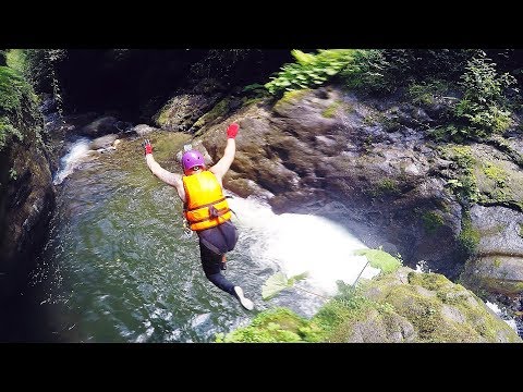 Экстремальный каньонинг в Грузии, Extreme Canyoning in Georgia