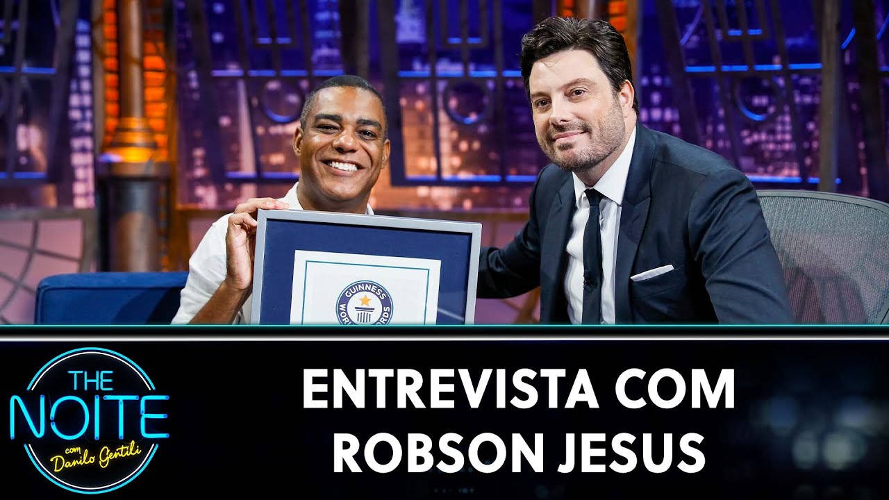 Entrevista com Robson Jesus: Ele visitou TODOS os 196 países em tempo RECORDE | The Noite (11/03/25)
