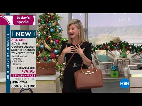 HSN | Joy & IMAN: Fashionably Functional 12.16.2018 - 12 AM