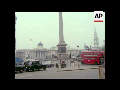 NELSON'S COLUMN - NO SOUND - COLOUR