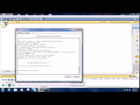 How to connect two router using serial cable