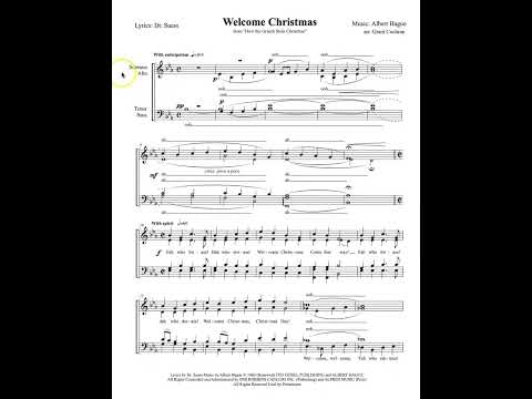 Welcome Christmas -- SATB a cappella