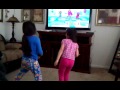Alyna And Lexie Dancing To Here We Go