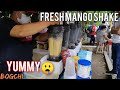 Philippines Street Food - Fresh Mango Shake