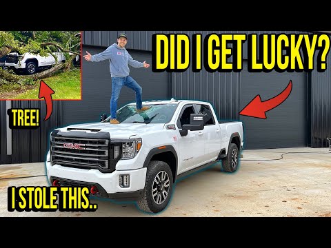 Rebuilding A Wrecked 2021 GMC Duramax With My Dad Part 1