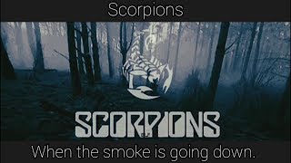 Download lagu Scorpions - When The Smoke Is Going Down (subtitulos español-inglés) mp3