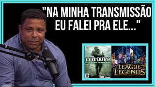 RONALDO GAMER ESSA NINGUM SABIA - Flow Podcast