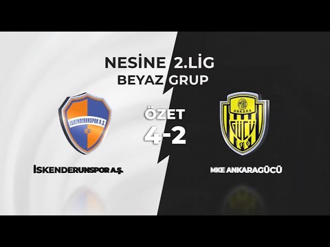 İskenderunspor A.Ş. 4-2 MKE Ankaragücü | Maç Özeti
